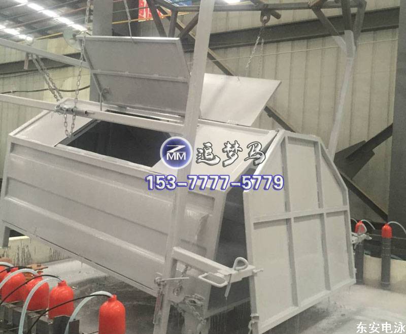 湖南長沙縣垃圾箱自動電泳生產線